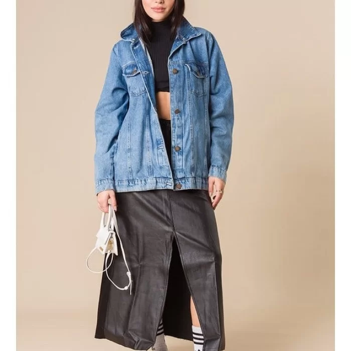 Jaqueta Jeans Mickey