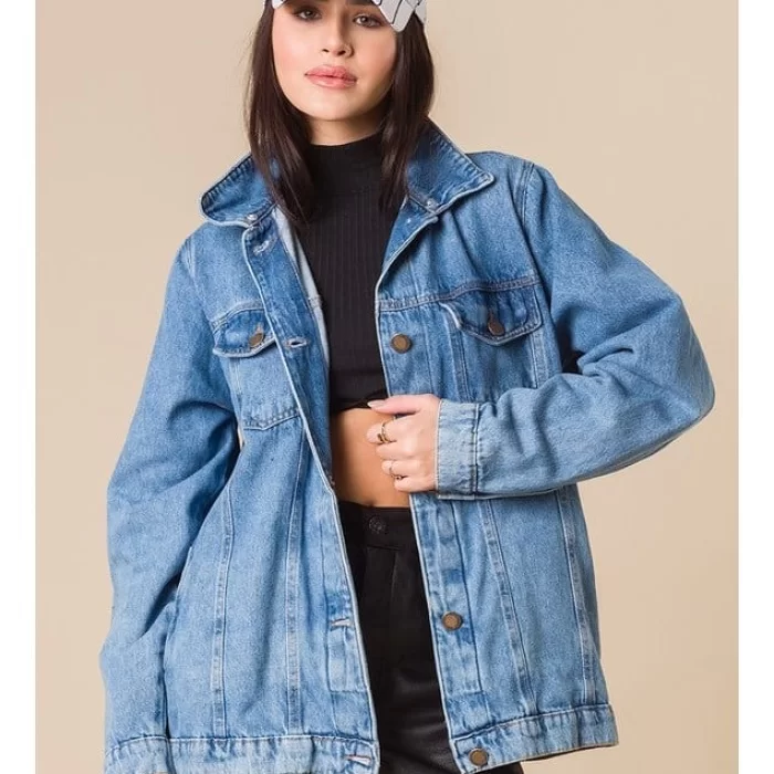 Jaqueta Jeans Mickey