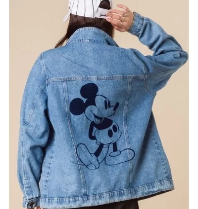 Jaqueta Jeans Mickey