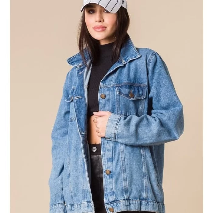 Jaqueta Jeans Mickey