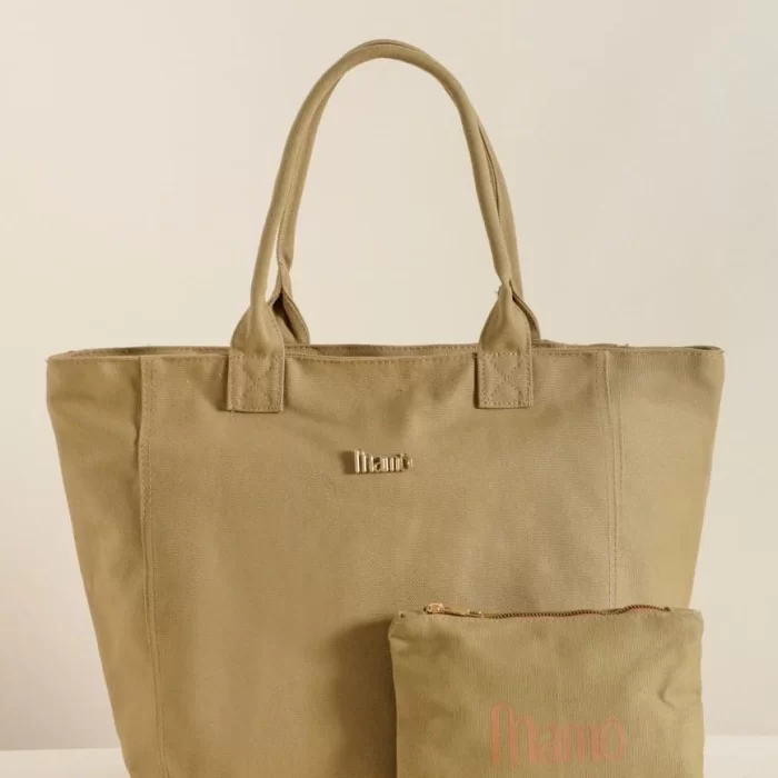 Bolsa de Lona com Mini Carteira