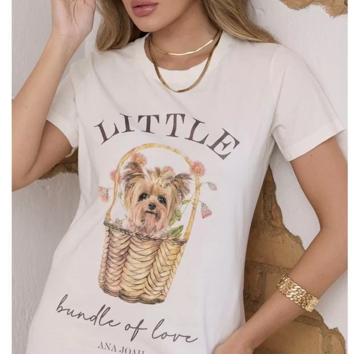 Camiseta Feminina Estampada York