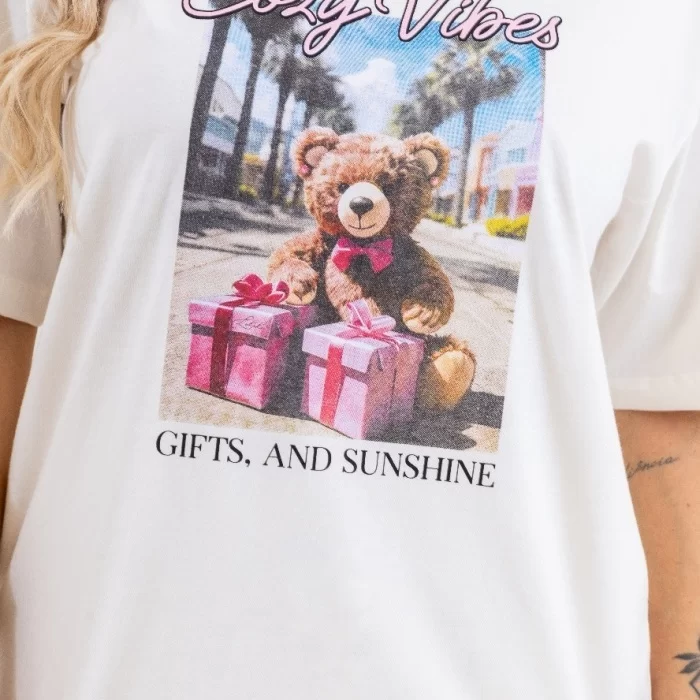 Camiseta Urso Presente